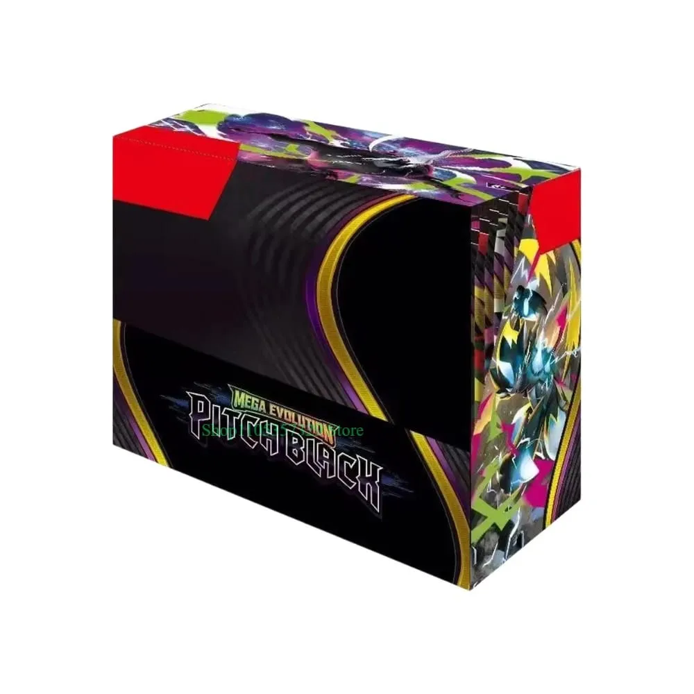 Pokémon TCG Mega Evolución - Pitch Black Booster Display Box Phantasmal Flames Booster Box Colección de juegos de cartas coleccionables Inglés