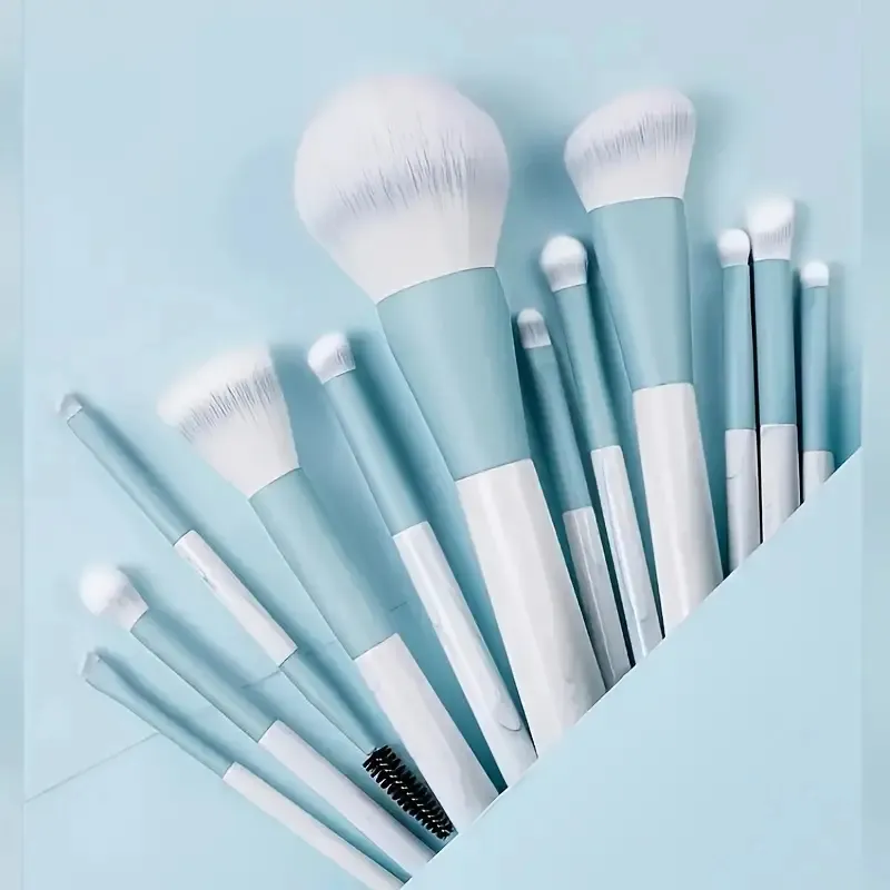 Ensemble de pinceaux de maquillage professionnels, 12 pièces, Premium, fond de teint synthétique, correcteur, poudre, fard à paupières, Blush, outils de beauté hygiéniques