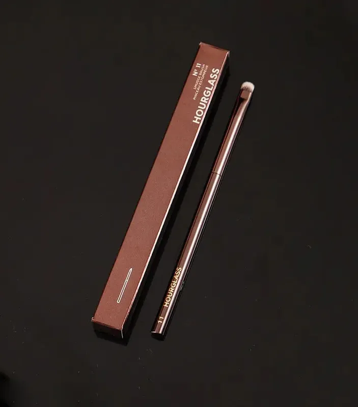 1pc Hourglass Powder Contour Berus solek Pemerah Pipi Bedak Berus solek pemegang logam Concealer Bronzer high end dengan kotak — image 31