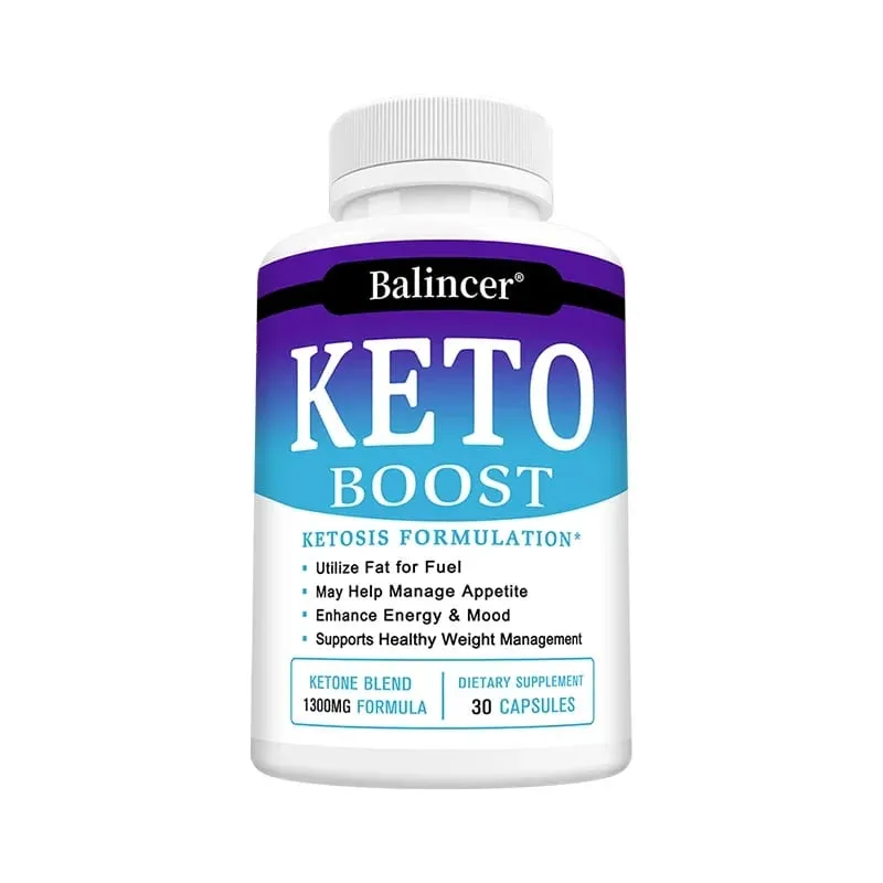 Weight Loss Organic Keto Detox Capsules Flat Belly Deep Cleansing Provides Energy Fat Burning Appetite Suppressant Supplements