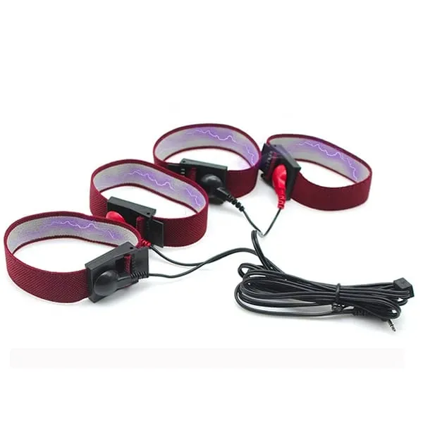 Anneau de pénis à choc électrique, électrostimulation du pénis, anneaux de Massage, jouets à thème médical pour hommes, accessoires de produits sexuels pour adultes — image 20