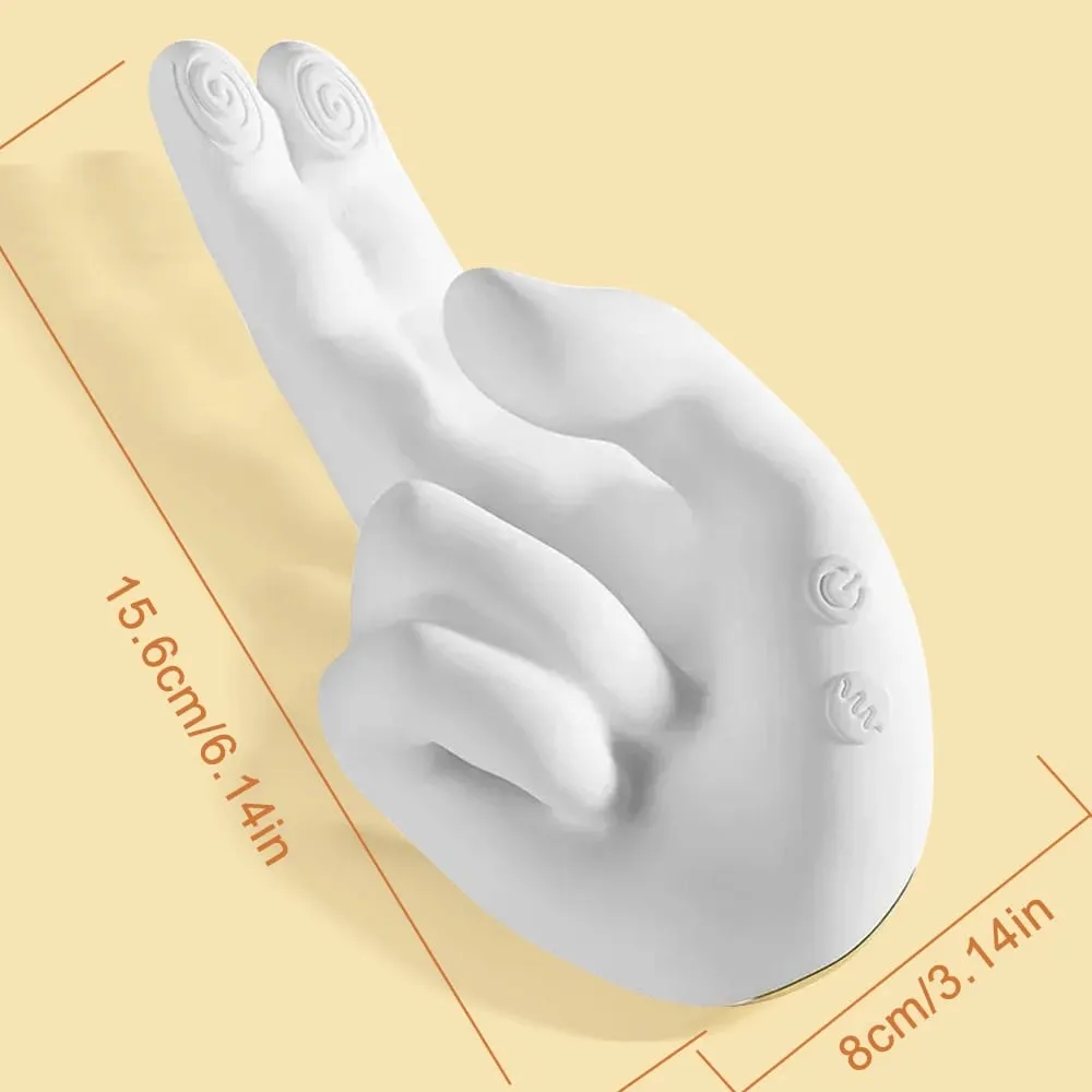 ความร้อนขวามือนิ้วมือกระพือ Clitoral นวด G จุดกระตุ้นหญิงช่องคลอดนวดผู้ใหญ่เพศของเล่นสำหรับหญิง — image 6