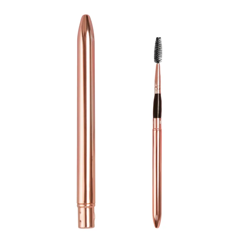 1 PZ Pennello per sopracciglia Pennelli professionali piccoli angolari Eye Brow Liner di alta qualità Contorno ciglia Trucco cosmetico di bellezza — image 8