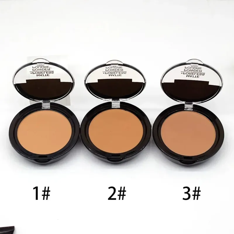30ml Liquid Foundation Dark Skin Dedicated Foundation Cosmetic 30g Micolor Fit Me 2 IN 1 Matte Black Skin Poreless Powder Set — image 3