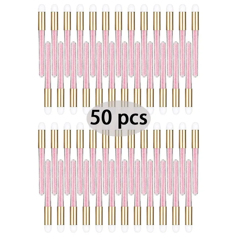 50Pcs Weiche Wimpern Verlängerung Reinigung Pinsel Lash Shampoo Augenbraue Nase Peeling Reinigung Make-Up Entferner Schönheit Pflege Liefert — image 15
