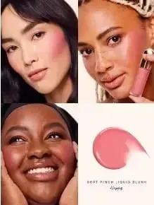 Autumn Rare Beauty Cream‑to‑powder Liquid Blush Mashed‑potato Texture Highlight Mirror Easy‑to‑apply Long‑lasting Blush Cream — image 12