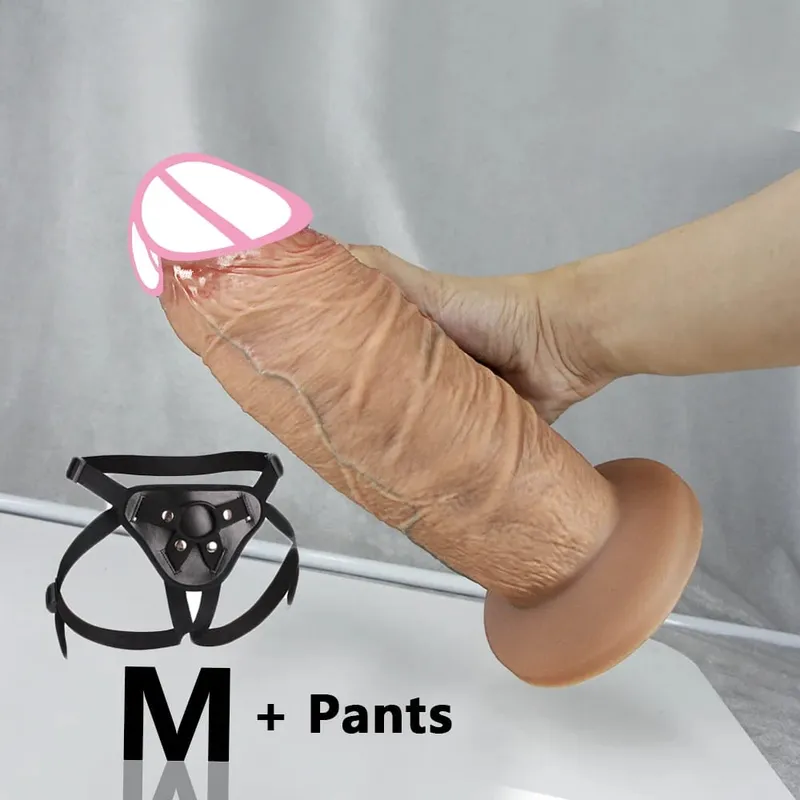 Long Penis Big Dick Super Realistic Thick Dildos Silicone Anal Dildo Vaginal Expander Adult Sex Toy Female Masturbation Buttplug — image 13