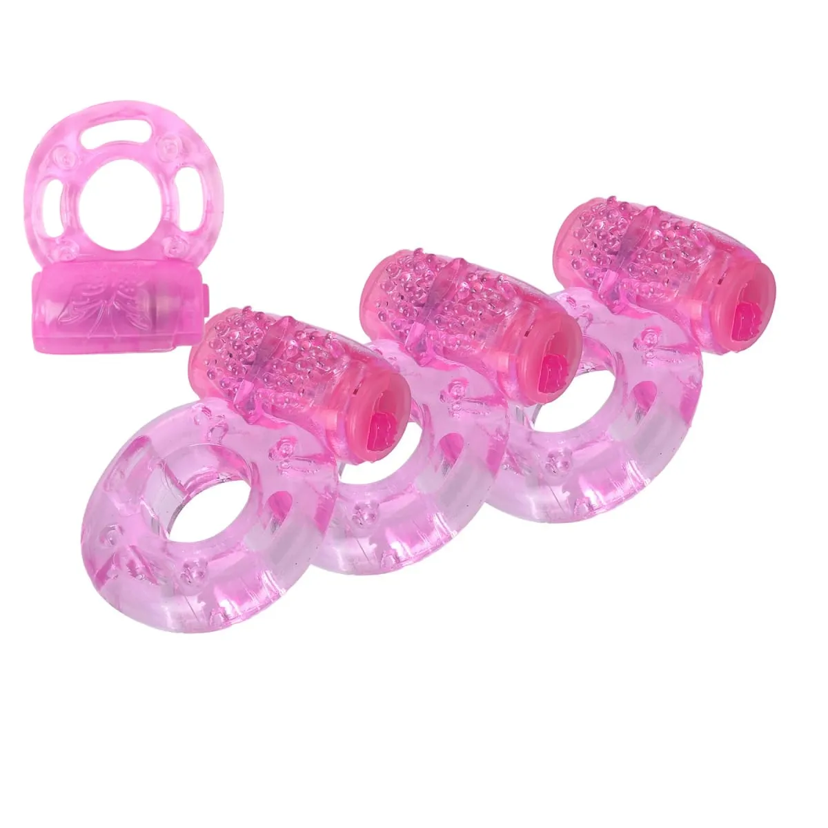 Anel vibrador para homens, anel extensor de pênis para retardar a ejaculação, brinquedos sexuais para casal, brinquedo sexy, anel peniano para estimular a vibração — image 1