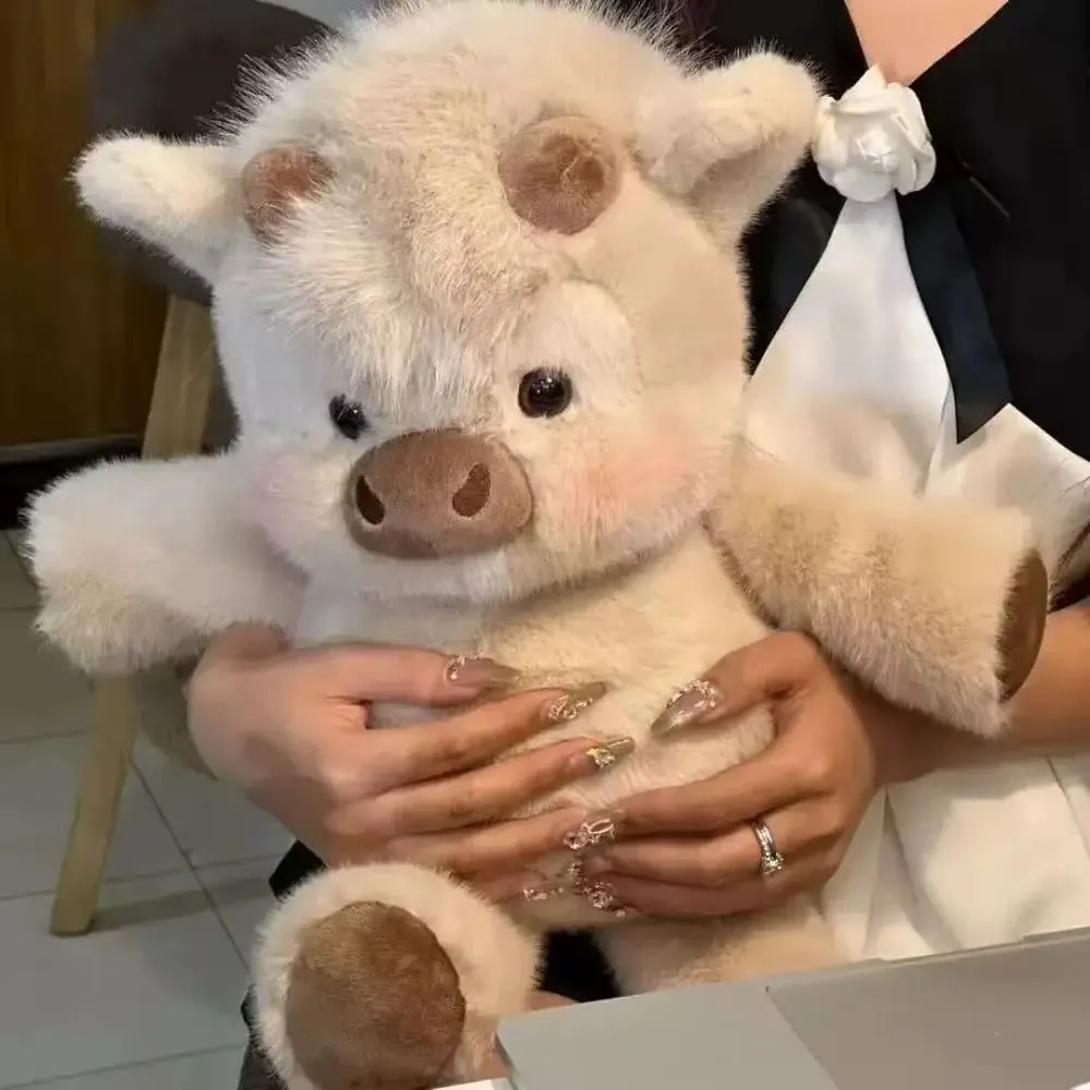 ของขวัญสร้างสรรค์หมูนุ่มตุ๊กตาสัตว์ตุ๊กตาหมอนอารมณ์สนับสนุน 17.7 นิ้วตุ๊กตาสัตว์ตุ๊กตาน่ารักตุ๊กตาหมอน — image 7