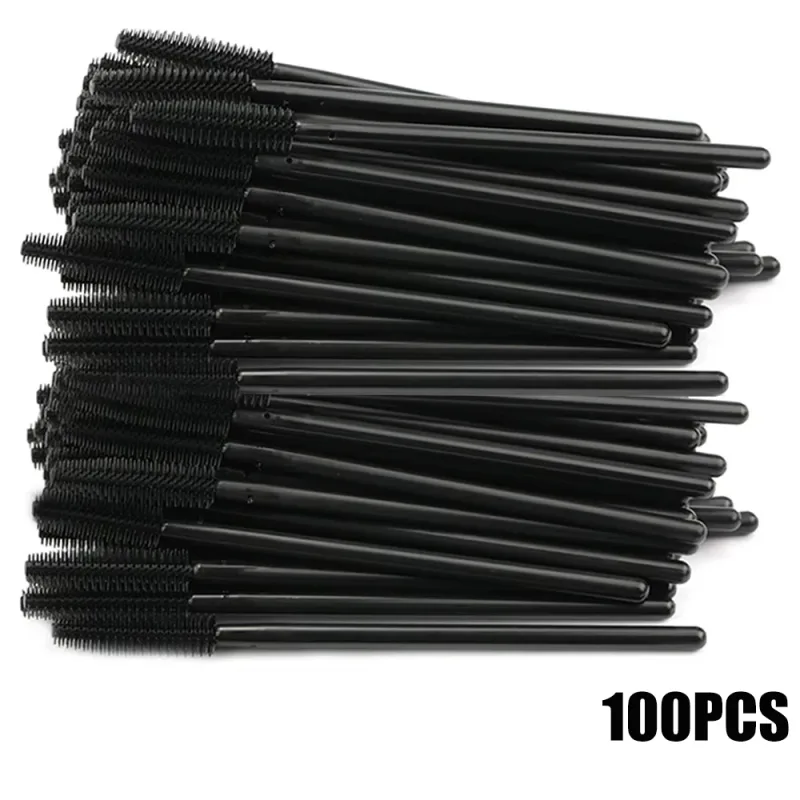 50/100 stücke Wimpern Pinsel Silikon Wimpern Pinsel Mascara Wands Applikatoren Für Frau Lash Augenbrauen Kosmetik Make-Up-Tool — image 12