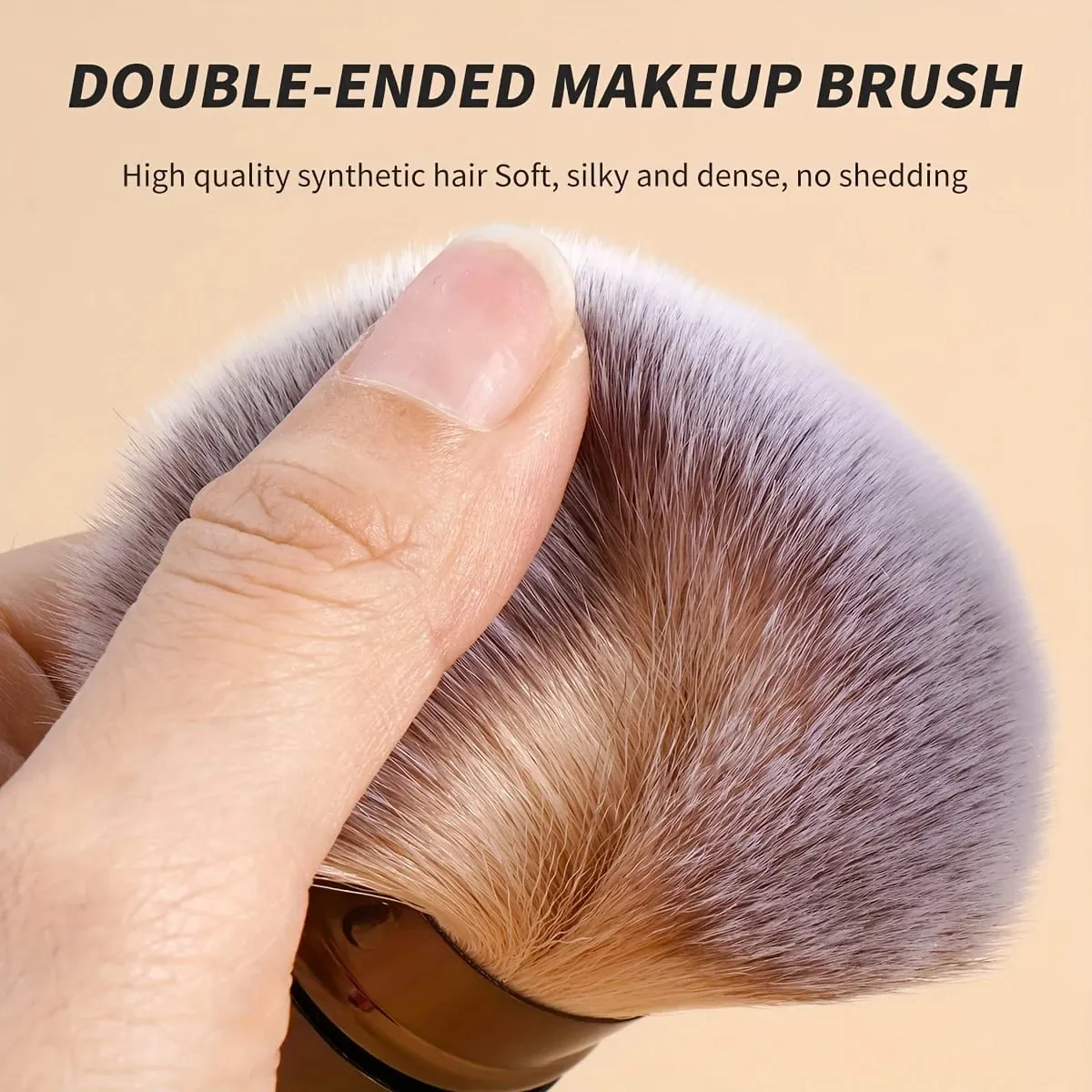 3 stücke Professionelle Erweiterbar Gesicht Make-Up Pinsel Blush Powder Foundation Pinsel Synthetische Weiche Pinsel Für Flüssige Kosmetik — image 6