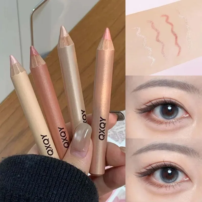 Sparkling Eye Silkworm ปากกา 3D Under-Eye Highlighter ปากกากันน้ำ Smudge ยาวนาน Multi-Use Eye Liner Brightening eyeMakeup — image 4