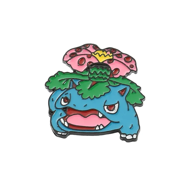 Wholesale Kawaii Pikachu Gengar Eevee Lapel Pins for Backpacks Enamel Pin Cute Brooches Badges Jewelry Fans Gifts — image 18