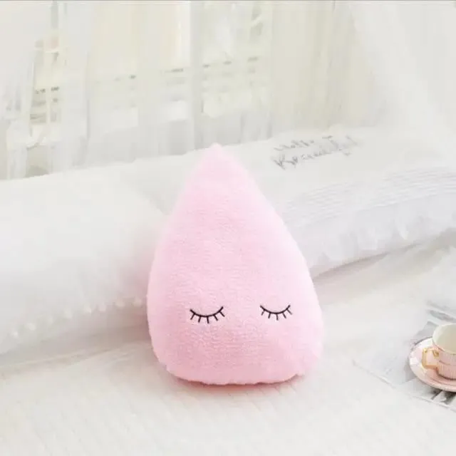 New Stuffed Cloud Moon Star Raindrop Plush Pillow Soft Cushion Toys For Children Baby Kids Girl Christmas Gift Room Car Decor — image 19