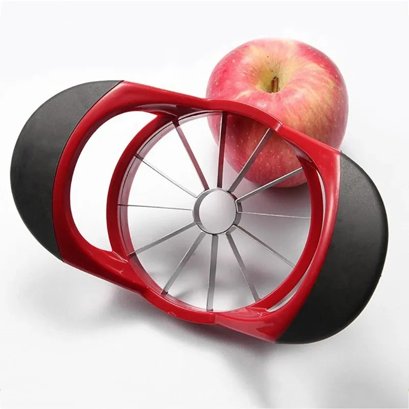 Affettatrice e carotatore per mele in acciaio inossidabile Taglierina per mele super affilata Pelapatate Strumento per affilare le mele Taglierina per frutta multifunzionale SGGJ007 — image 3