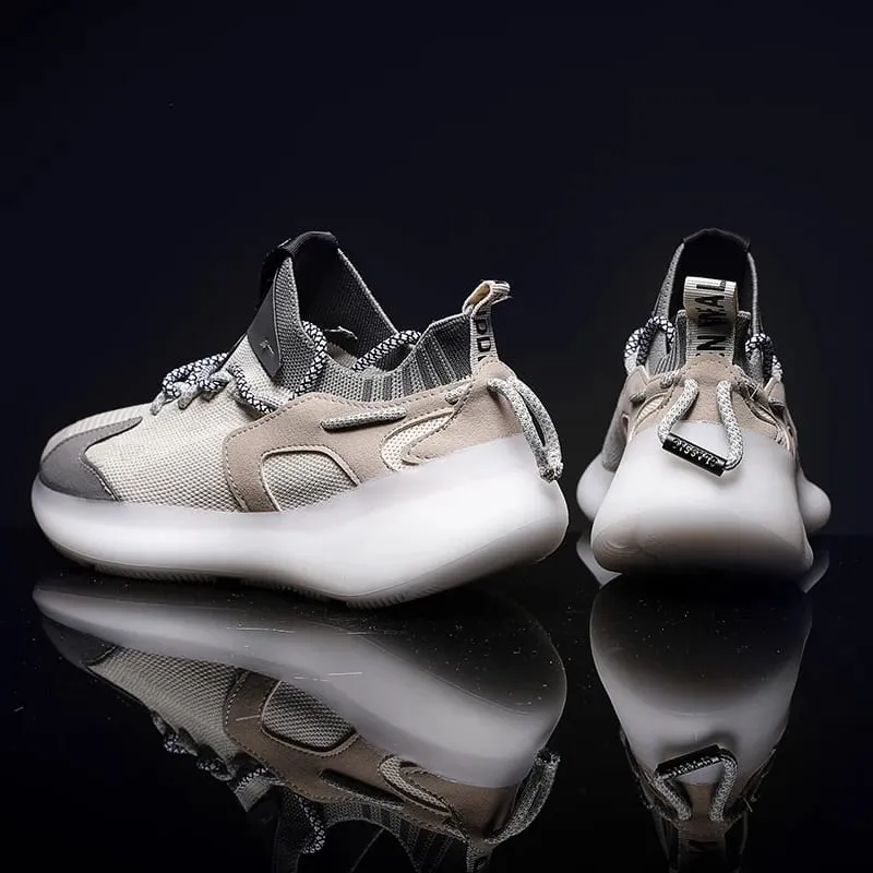 Summer oversized mesh coconut shoes for men lightweight and comfortable large foot sports shoes student popcorn running shoes 46 — image 4