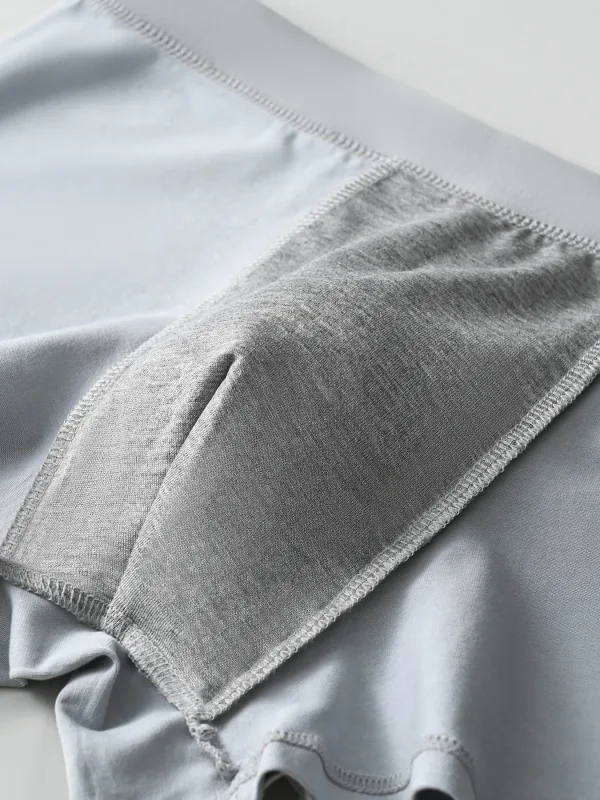 Ensemble de 4 boxers en polyester pour hommes – Sous-vêtements extensibles et respirants, plusieurs tailles disponibles – Sous-vêtements confortables au quotidien — image 3