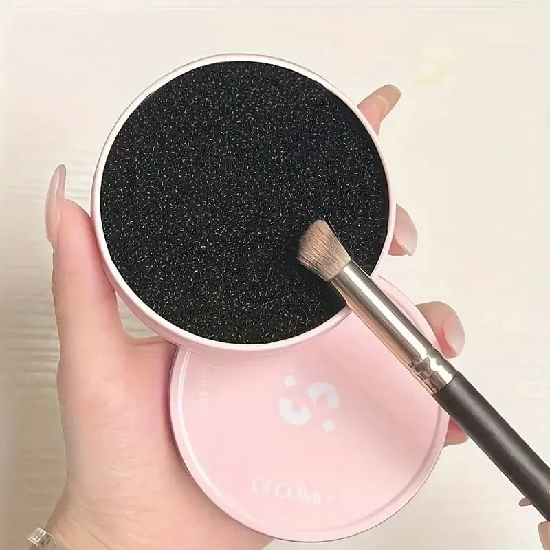 Make-up-Pinsel-Reiniger, Farbentfernungs-Reinigungsschwamm, reinigt Make-up-Pinsel-Pulver schnell und einfach ohne Wasser und chemische Lösungen — image 6