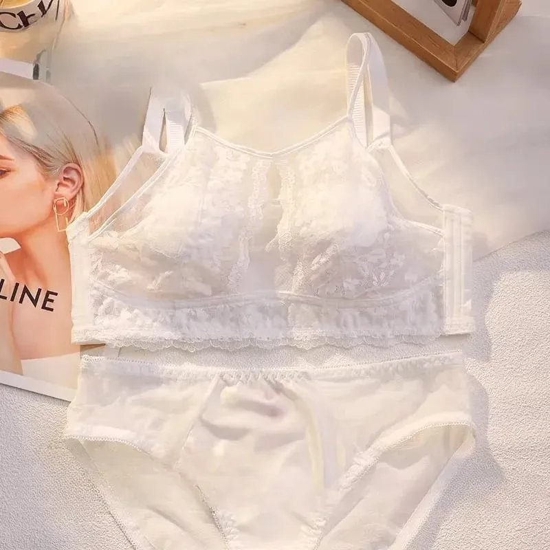 French Style Lace Strapless Bra For Women Large Bust Minimizer Slimmer Sexy Beautiful Back Comfort Lingerie Size 34-44 M-XXXXL — image 7