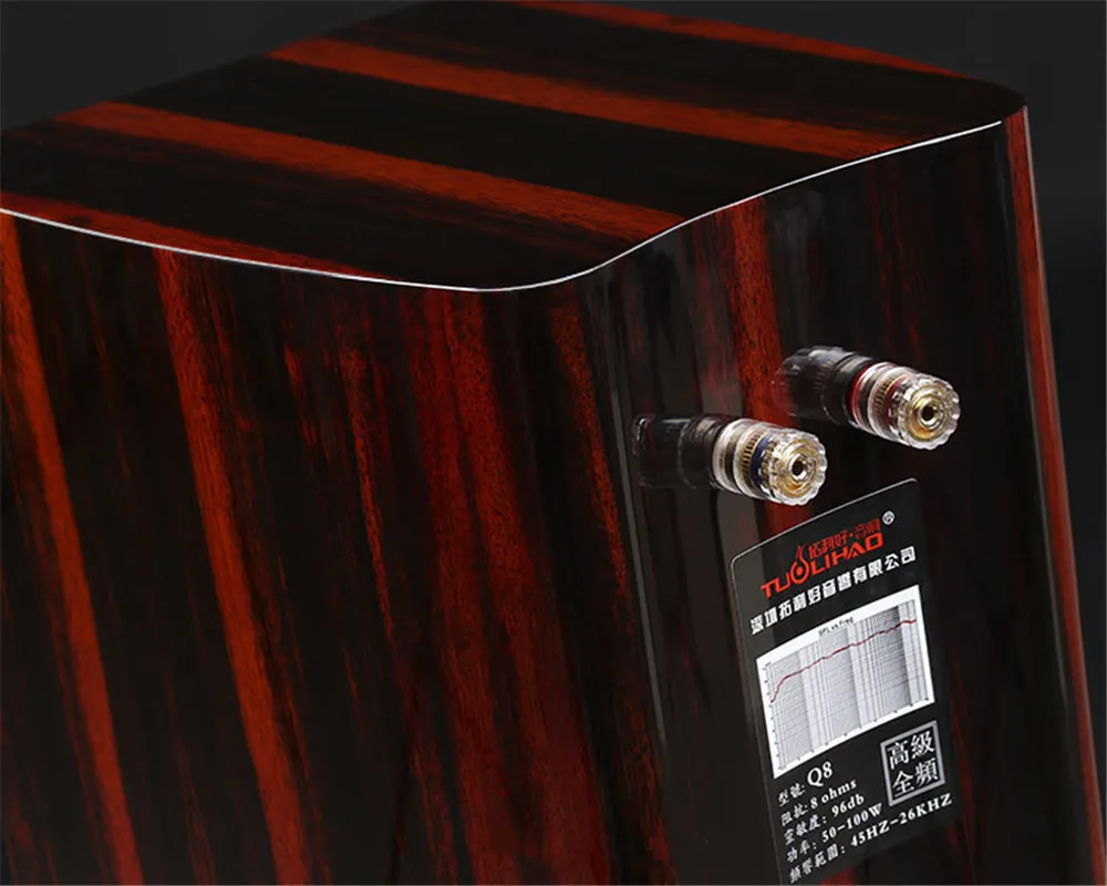 Yeni Q8 6.5 İnç 3. Tam Aralıklı Kitaplık Hoparlör HiFi 8ohm 96dB neodimyum mıknatıslı Sürücü Eşleşen Pasif Çevresel Hoparlör — image 4