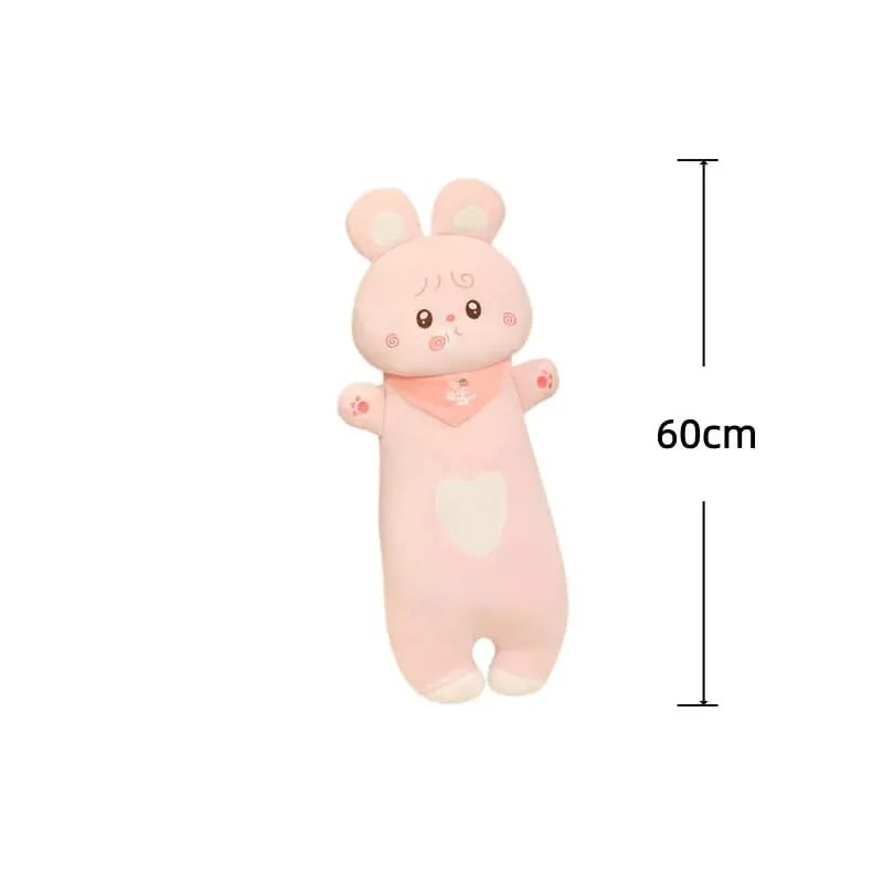 Aninimal หมอน Plush 60/80 ซม.กระต่ายหมูตุ๊กตาหมีตุ๊กตาหมีตุ๊กตาหมอน Kawaii ของเล่นตกแต่งบ้านมาพร้อมกับ Sleep ของเล่นวันเกิด Surprise ของขวัญ — image 11