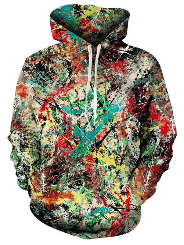 Męskie bluzy z kapturem zwierzęcy nadruk kota 3D wzór z kapturem jesienna bluza z kapturem z kieszenią bluza z kapturem Streetwear luźna wygodna — image 14