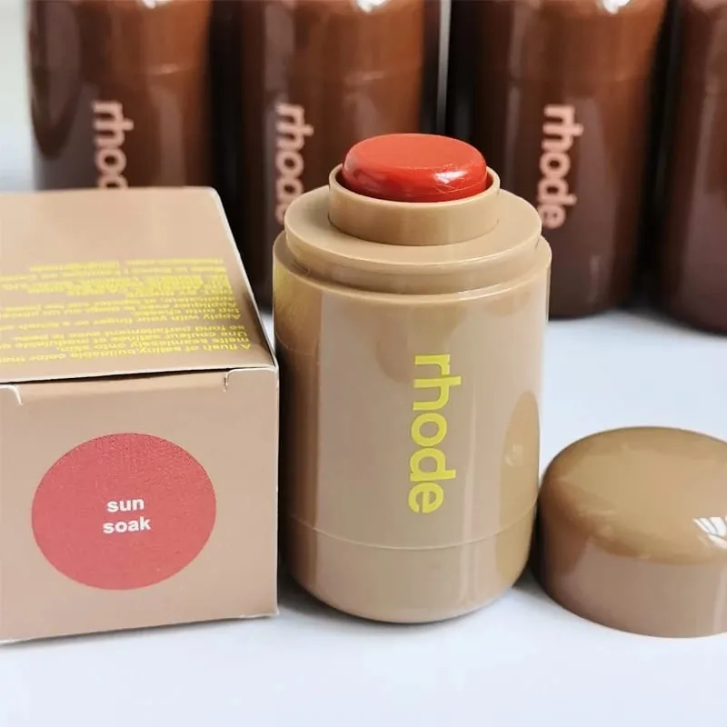 Heiße brandneue Taschen-Bronzer-Stick-Creme, langlebig, wasserdicht, Gesichtskontur, Kosmetik, Colada Honig-Mango-Lipgloss, befeuchtet Make-up — image 28