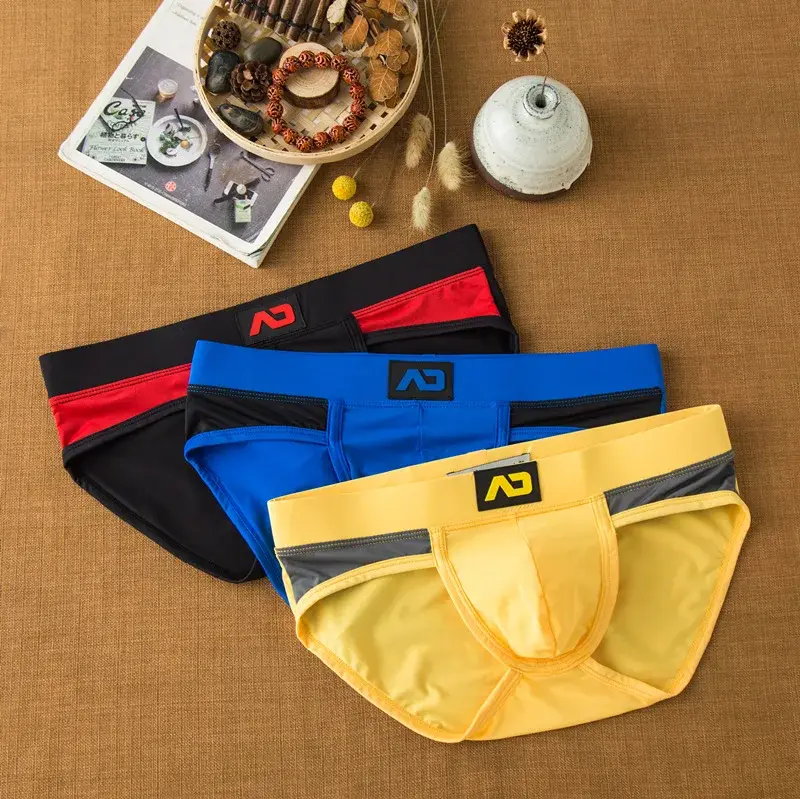 Men;s briefs men s milk silk underwear AD4-M248 — image 2