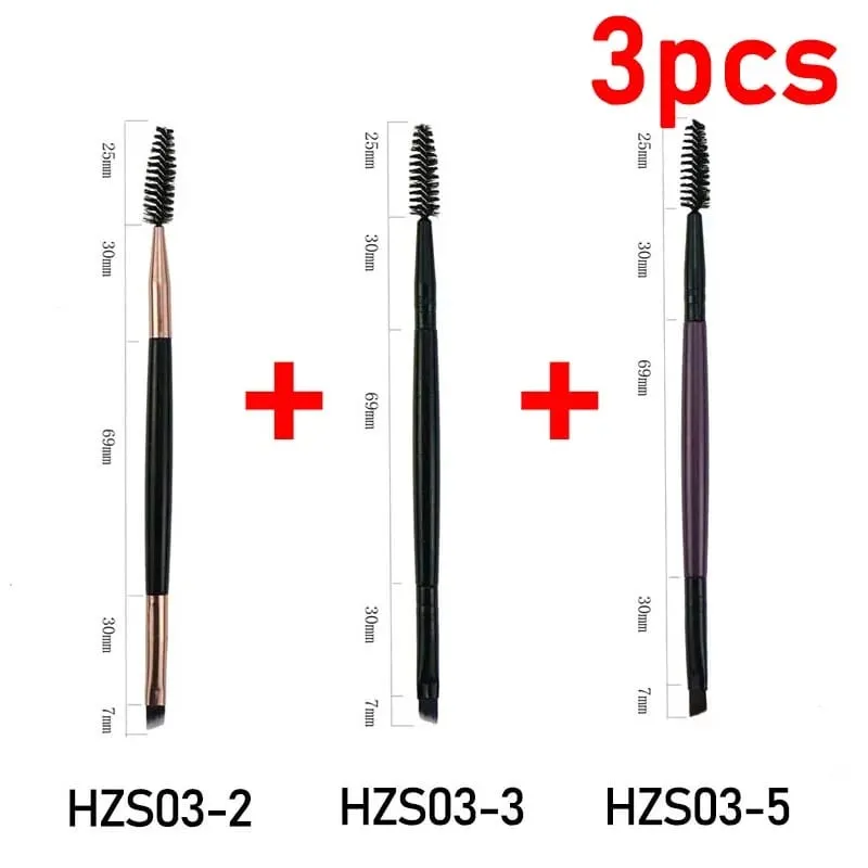 Nuovo Pennello per sopracciglia Pennello per eyeliner per sopracciglia Pennello per correttore Pennelli per trucco professionale Microbrashi per ciglia HZS03 — image 12