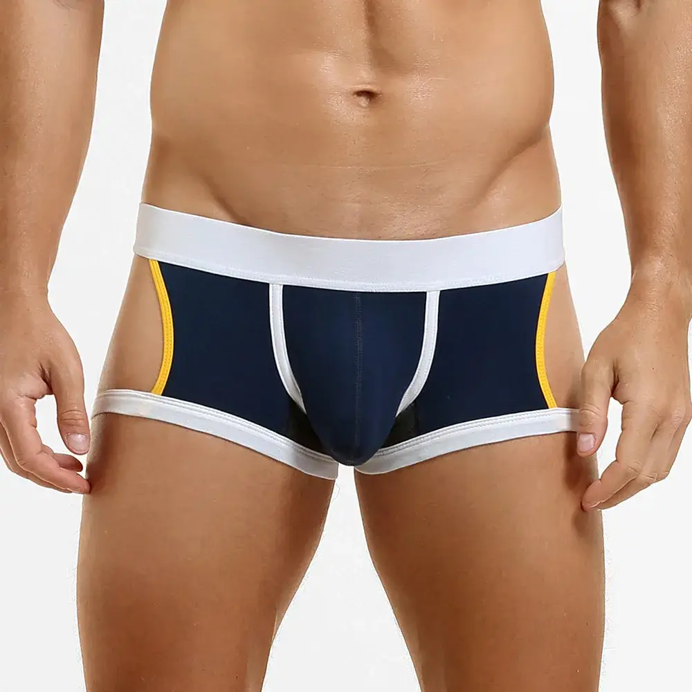 Slip plat taille basse en forme de U pour hommes, sous-vêtements tendance, Design léger, vêtements intérieurs confortables pour hommes — image 14