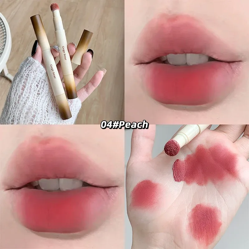 Gege Bear – poudre à lèvres mate velours, crème hydratante longue durée, couleur automne-hiver, teinture pour les lèvres d'apparence naturelle — image 10