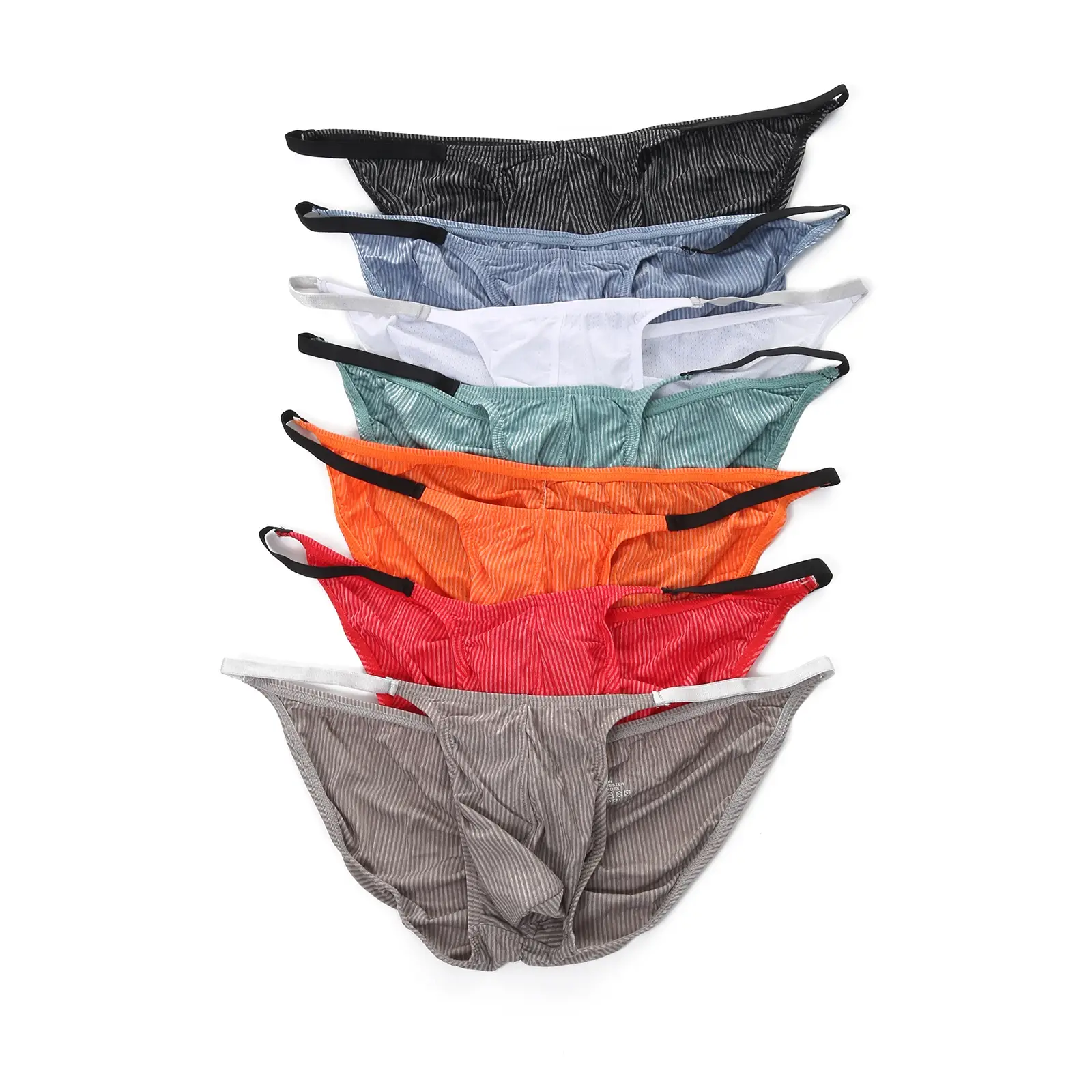 Briefs Sexy Man Underwear Men's Bulge Pouch String Mini Panties Men Low Waist Bikini Lingerie Underpants Slips Hombre — image 24