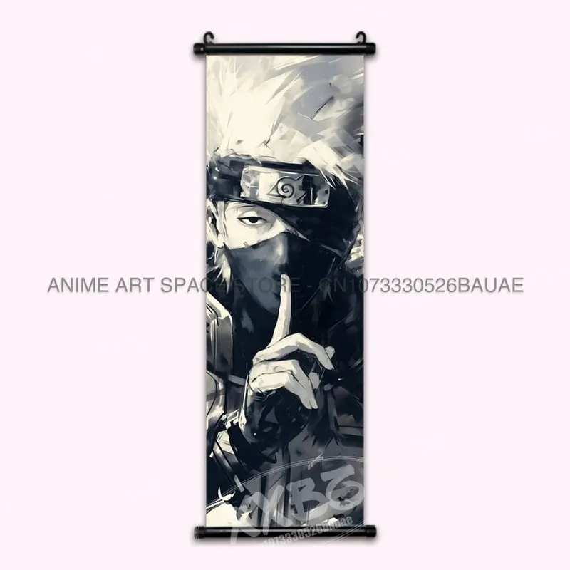 Anime Naruto Appeso Pittura Hatake Kakashi Wall Art Scrolls Immagine Uchiha Sasuke Home Decor Canvas Poster Haruno Sakura Murale — image 8