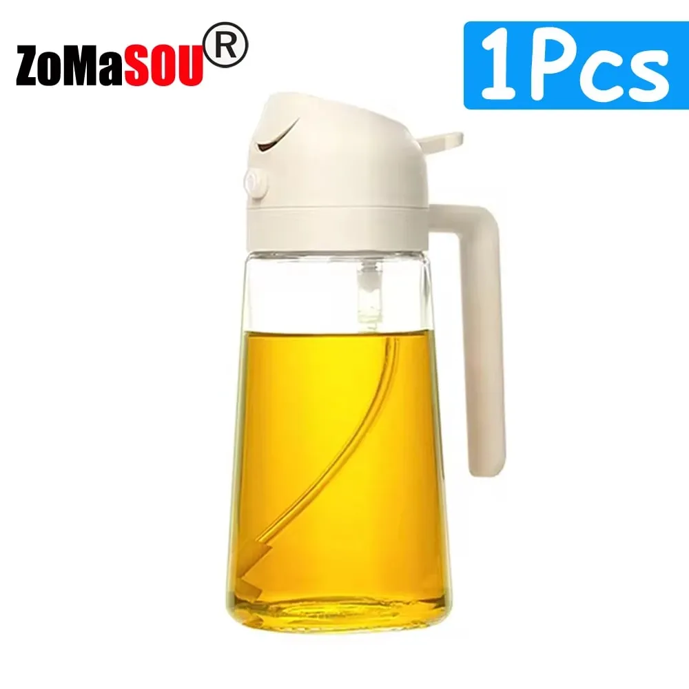 1–4 Stück 2-in-1-Sprayer, Ausgießer, Öl, leere Flasche, Kunststoff, Ölbehälter, Spender, Verdampfer, Küche, Grill, Camping, Kochutensilien — image 10