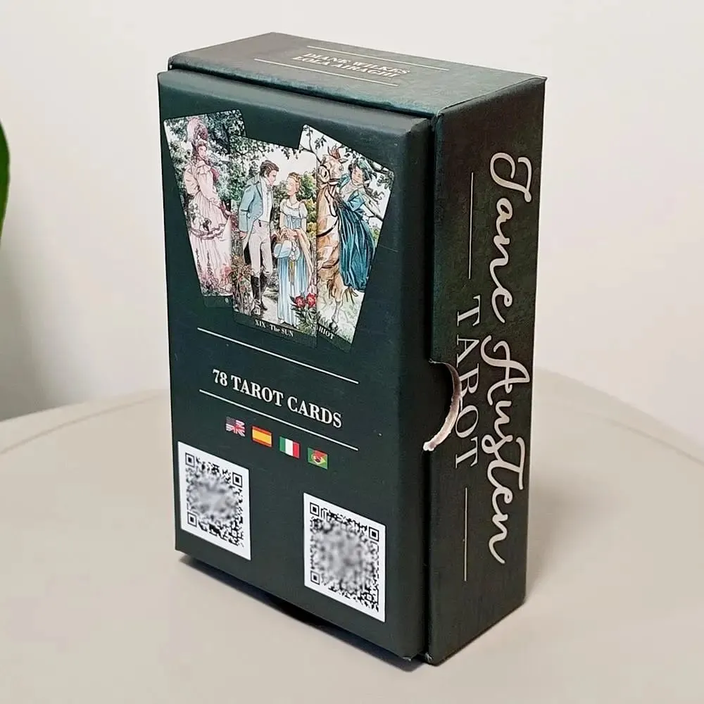 12*7cm Jane Austen Tarot in stabiler Box – Ein Regency Romance Wahrsagungsdeck für Literaturliebhaber, 78-Karten-Deck — image 3