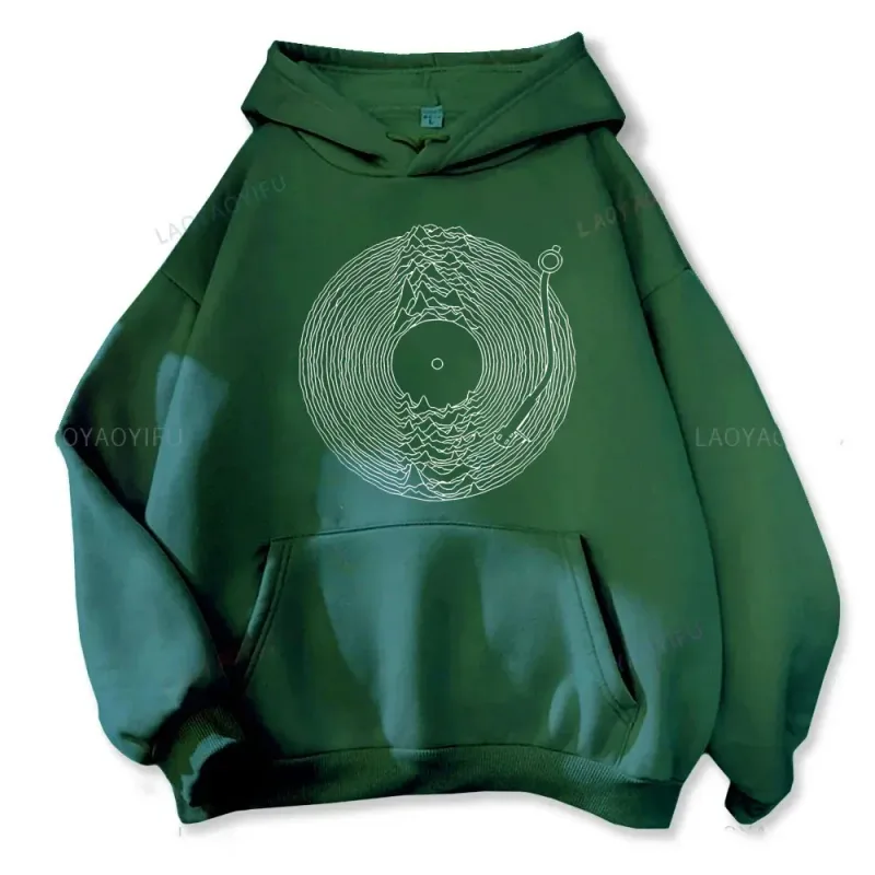 Joy Division Unknown Pleasures เสื้อกันหนาวผู้ชายใหม่ใน Hoodies & Sweatshirts ฤดูใบไม้ผลิและฤดูใบไม้ร่วงแขนยาว Hoodies Y2k เสื้อผ้า — image 3