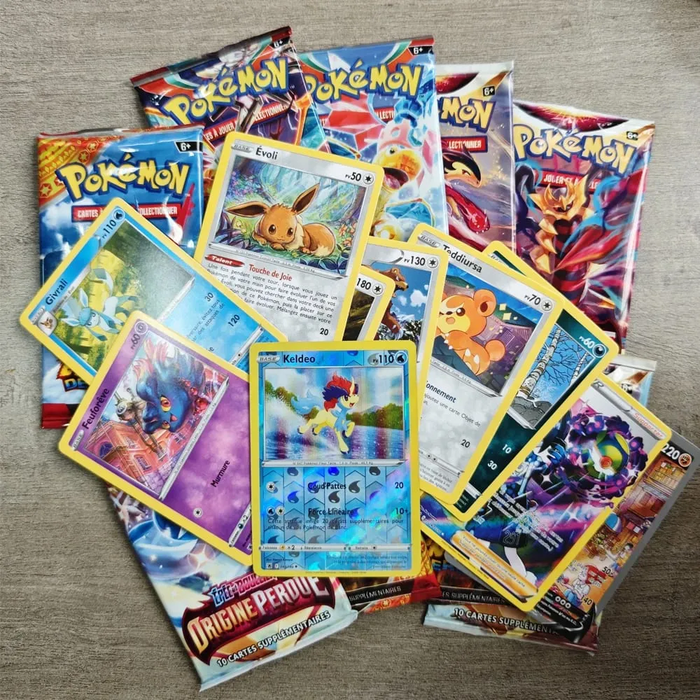Cartes Pokemon VMAX V EX GX MEGA Version française, Collection de cartes, entraîneur de combat, jouets de noël pour enfants, cadeau — image 6