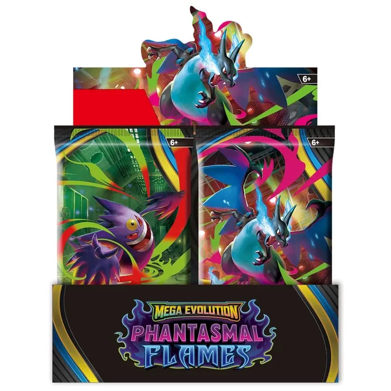 360 Cái/bộ Pokemon Thẻ Tiến Hóa MEGA Hỗn Loạn Tăng Hình Lăng Trụ Diễn Biến Đen Bu Lông Tiếng Anh Tăng Áp Trận Giao Dịch Thẻ — image 4