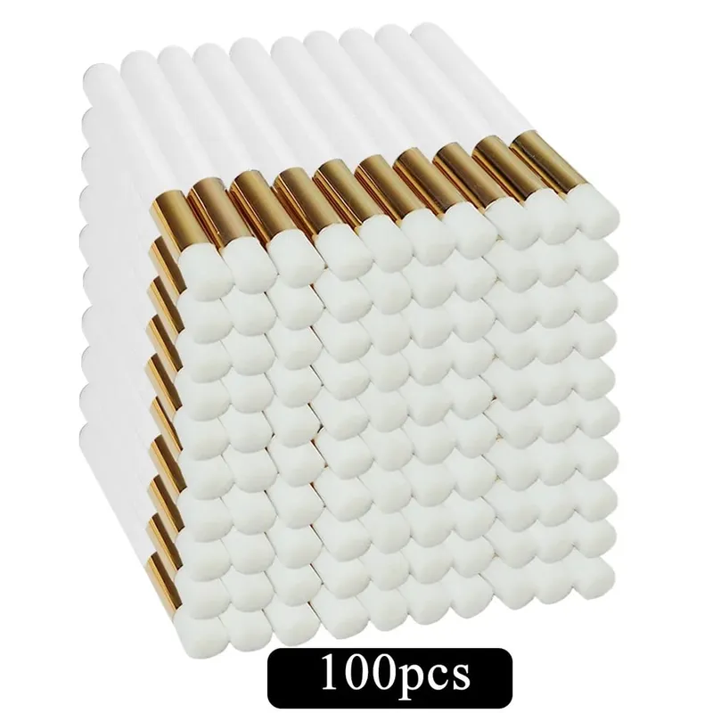 50/100 Chiếc Mi Bàn Chải Làm Sạch Cho Cây Nối Mi Lấp Lánh Làn Mi Dầu Gội Bàn Chải Mũi Làm Sạch Lỗ Chân Lông Dụng Cụ Trang Điểm — image 13