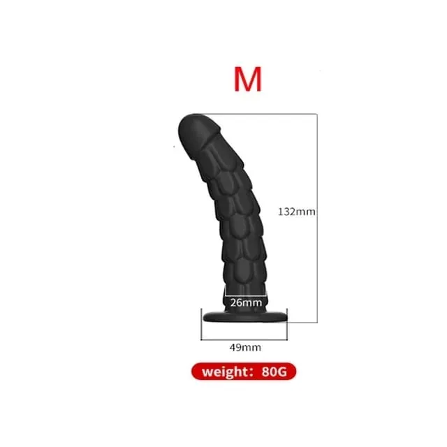 Gode Anal de pénis en Silicone avec ventouse échelle de Dragon cul cul Anus godemichet Anal plug Anal godemichet Anal jouets sexuels de la Prostate pour femme — image 8