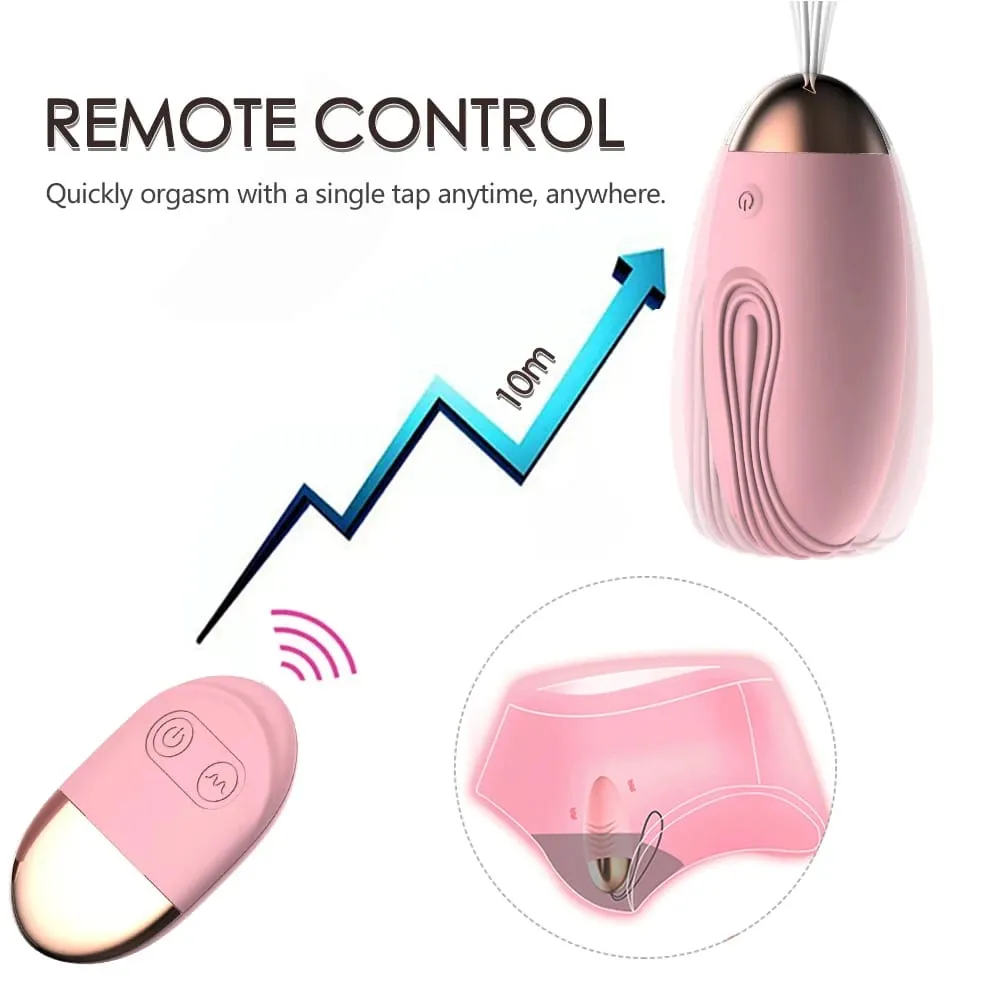 Vibratore telecomandato senza fili per le donne 10 velocità Bullet Eggs Stimolatore del clitoride Kegel Ball Giocattoli del sesso per le donne Masturbatori — image 3