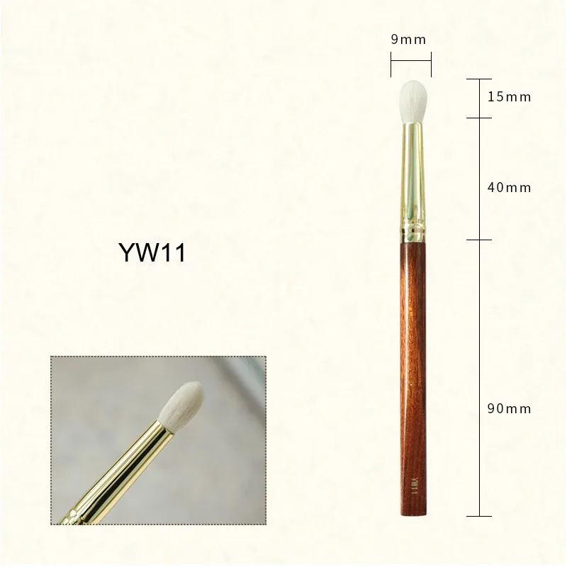 Professional Handmade Make Up Brush 1PC Eyes Shadow Blending Brush Saibikoho Goat Hair African Rosewood Handle Makeup Brushes