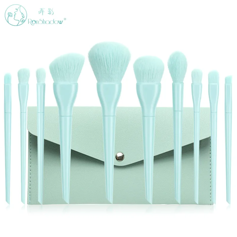 Ensemble de pinceaux de maquillage avec sac de rangement, 1 pièce, pinceaux synthétiques doux pour fond de teint, poudre, fard à paupières, Blush, visage complet, voyage quotidien