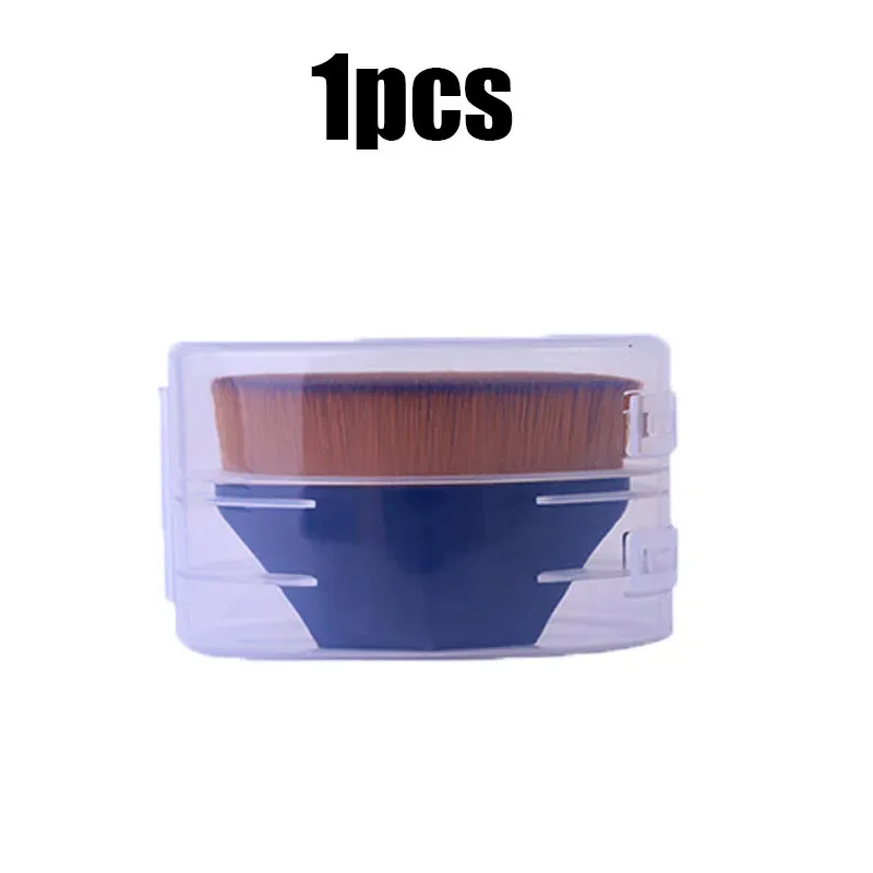 1/2/3/4pcs Berus Solekan Bedak Kecantikan Berus Pemerah Muka Berus Mudah Alih Profesional Kosmetik Solekan Alas Lembut — image 19