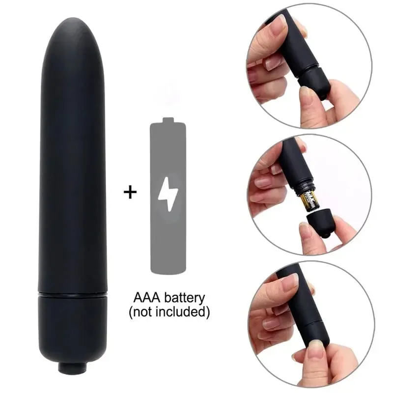 MINI Bullet Vibrator สำหรับผู้หญิง Vibrating Anal Plug ช่องคลอดนวด Thrusting ไข่ Masturbation Sex ของเล่นสำหรับคู่ 18 + — image 5