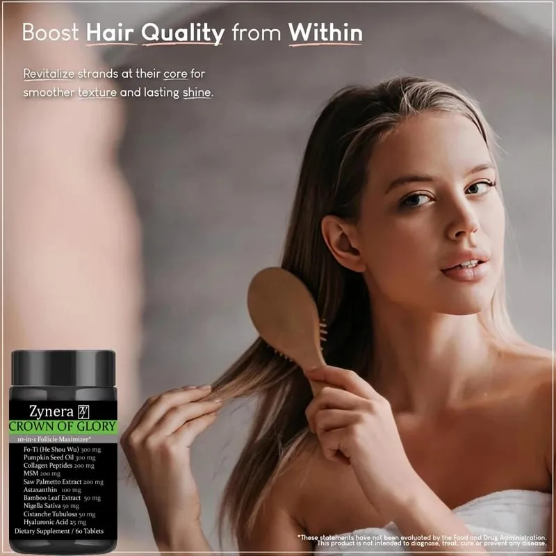 Hair Growth Tablets Multivitamin Supplement with Biotin for Joint Skin Nail Immune Repair Beauty Health Capsules for Men Women