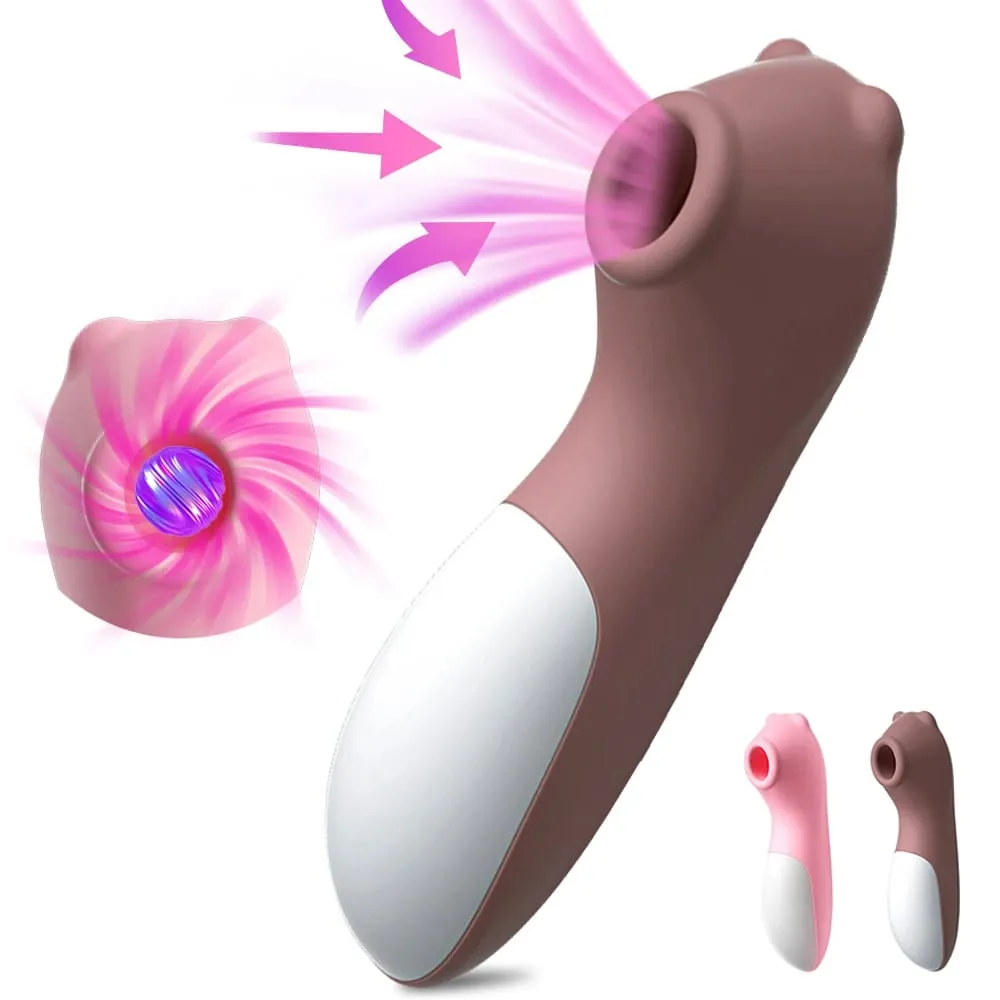 Sauger Klitoris Leistungsstarke Saugen Vibrator Weibliche Klitoris Nippel Oral Vakuum Stimulator Massage Sex Spielzeug Erwachsene Waren für Frauen — image 1
