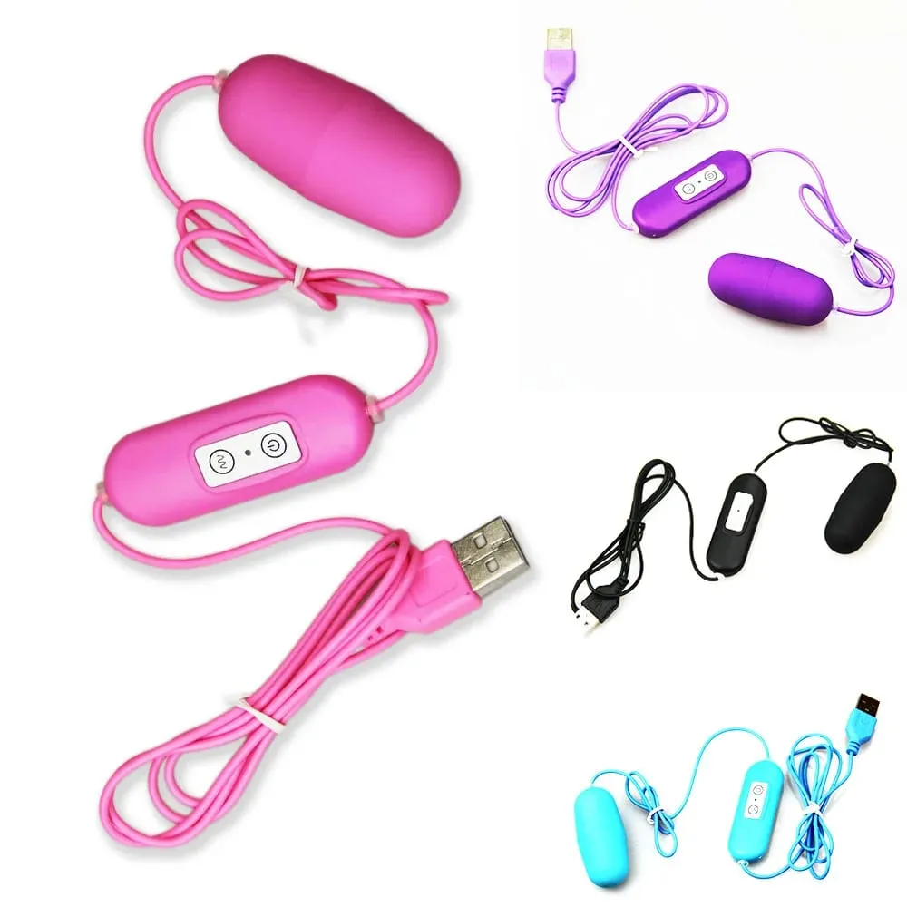 Lover game USB Jump Egg Vibrato rmasturbator Bullet Vibrator Clitoral GSpot Stimulators anal plug sex accessories machine femme — image 1