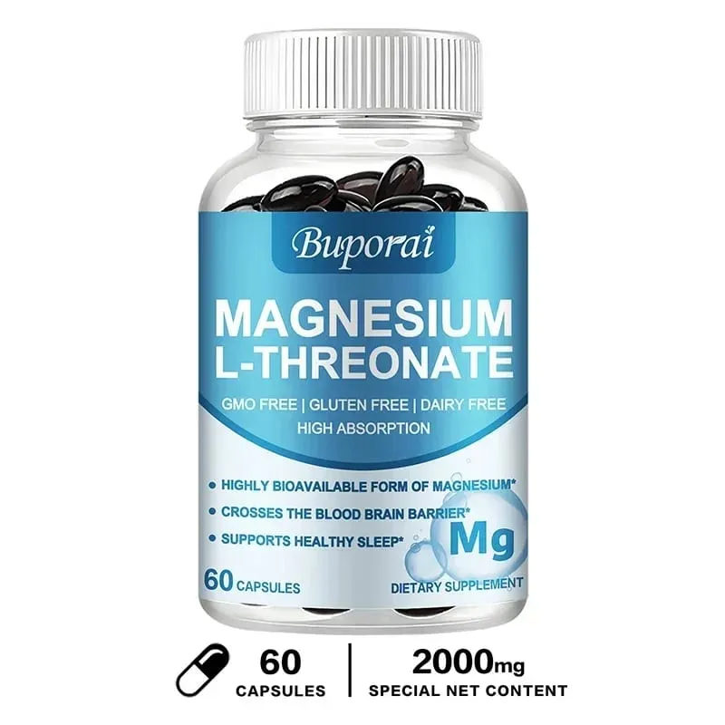Magnezyum L Treonat - Odaklanma ve Hafıza Güçlendirici Sinir Fonksiyonunu Kas Gücünü Destekler Kemik ve Eklem Sağlığını Destekler — image 8