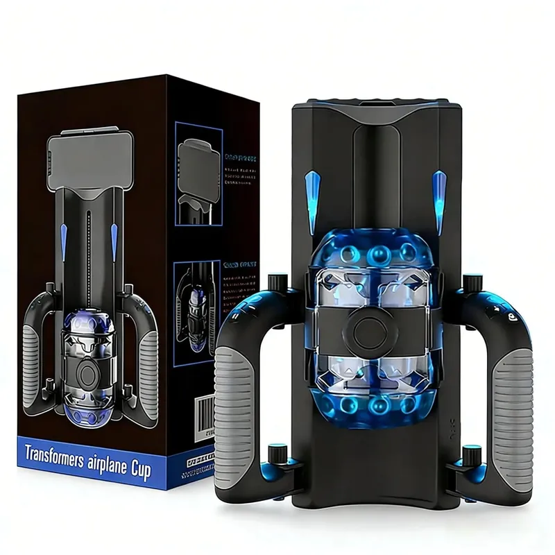 2026 새로운 자동 12cm 추진 회전 핸들 전화 스탠드 남성 Mastusbafor 컵 포켓 Puzzy Mouth Machine 섹스 토이 남성용